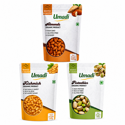 Umadi Daily Nut Trio Pack
